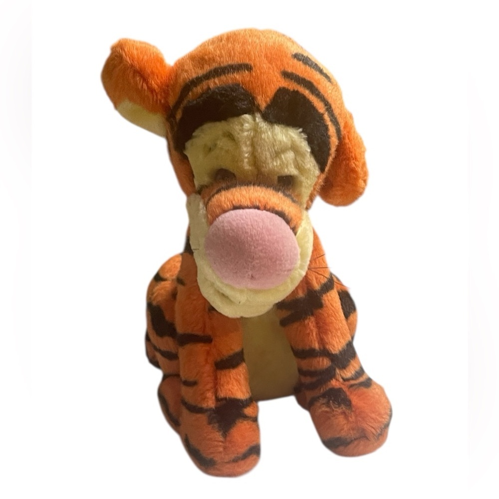 DISNEY Winnie The Pooh 10" Plush Tigger Sitting Stuffed animal toy